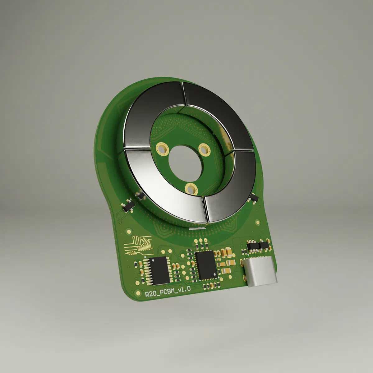 The R20 comb PCB motor